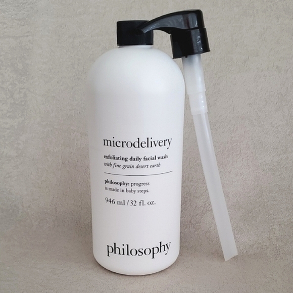 🆕️ PHILOSOPHY Microdelivery Exfoliating Daily Facial Wash SUPERSIZE 32 fl oz